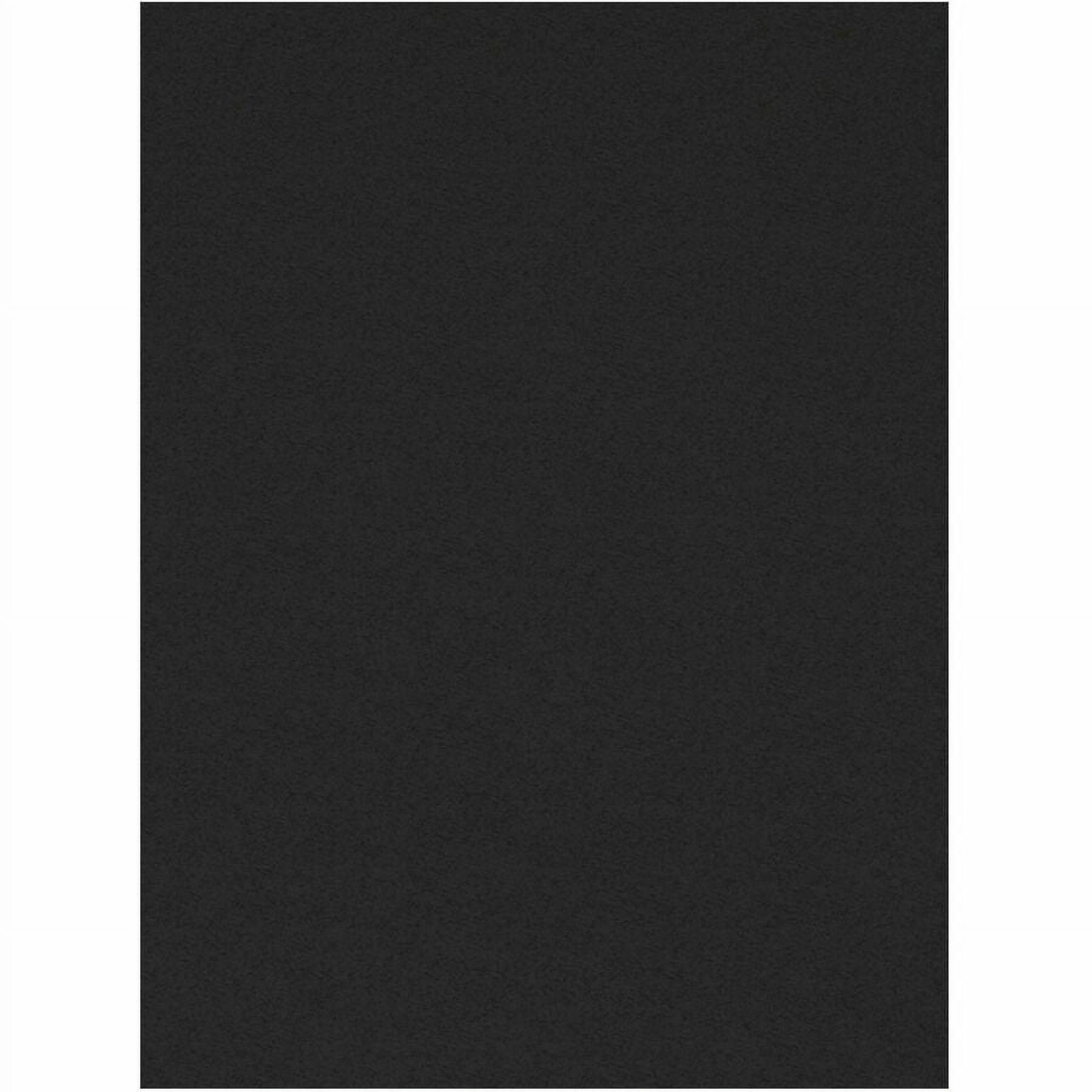Pacon Tru-Ray Construction Paper - 9 x 12, Black, 50 Sheets
